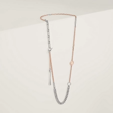 HERMES MIX AND H LONG NECKLACE