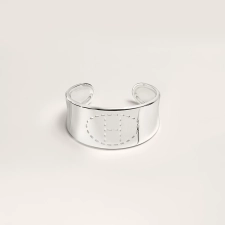 HERMES POINT SELLIER CUFF BRACELET, SMALL MODEL