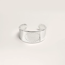 HERMES POINT SELLIER CUFF BRACELET, SMALL MODEL