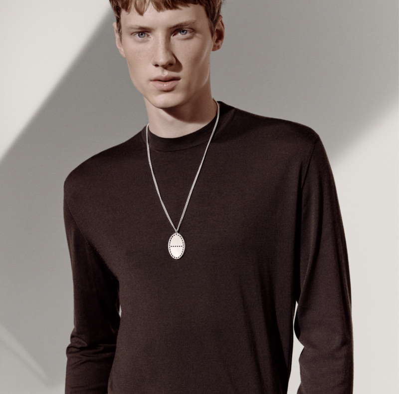 HERMES POINT SELLIER LONG PENDANT
