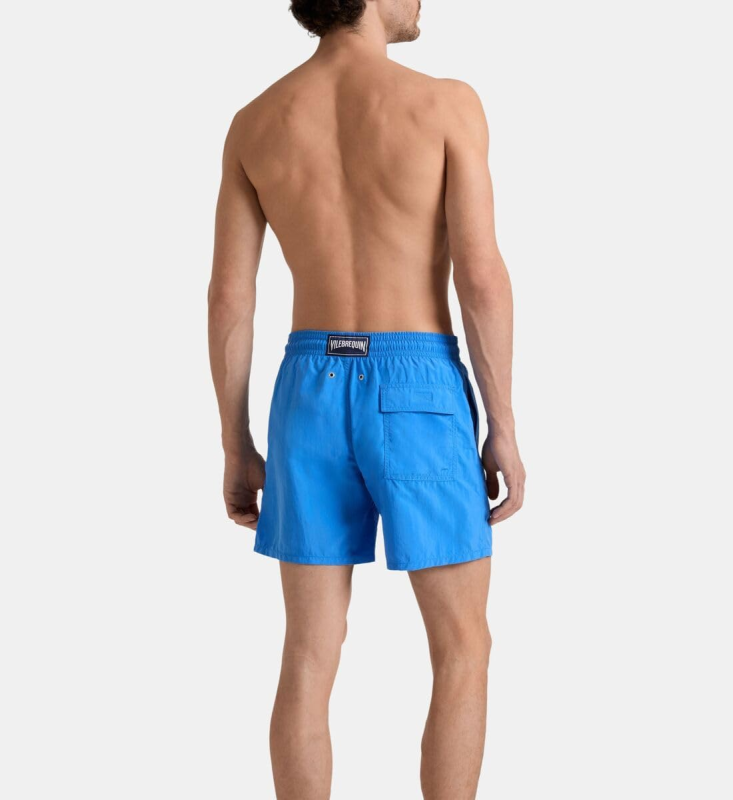 VILEBREQUIN MEN SWIM SHORTS WATER-REACTIVE BUBBLE TURTLES 3D FAIENCE
