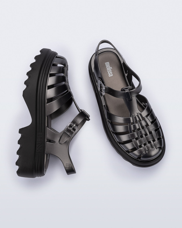 MELISSA POSSESSION PLATFORM II  BLACK/SILVER