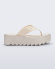 MELISSA THONG PLATFORM  BEIGE