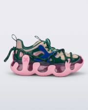 MELISSA X ICON  PINK/BEIGE/GREEN