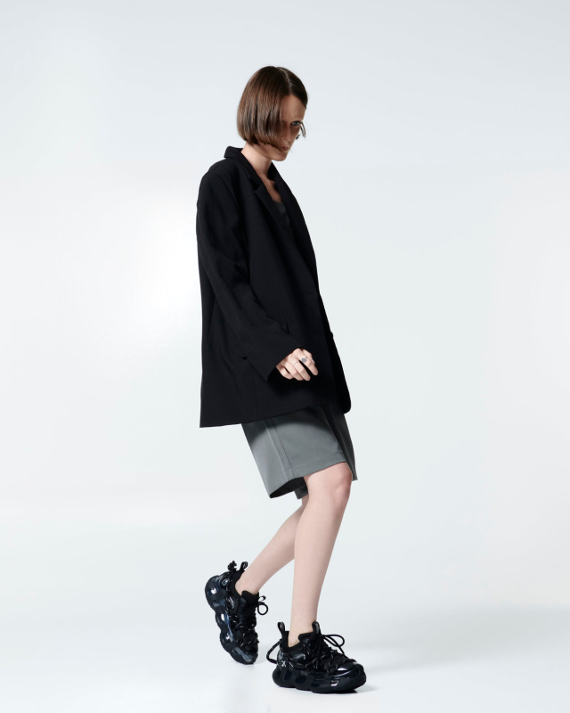 MELISSA X ICON  BLACK/SILVER