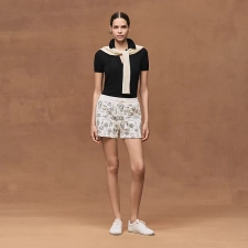 HERMES FERRONNERIE REMIX" SHORTS BLANC CASSé