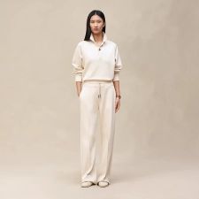 HERMES LOOSE FIT PANTS BLANC CASSé
