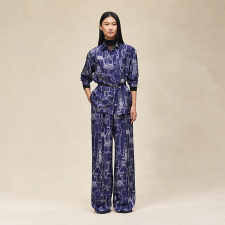 HERMES ETRIERS REMIX" SHIRT BLEU ABYSSE