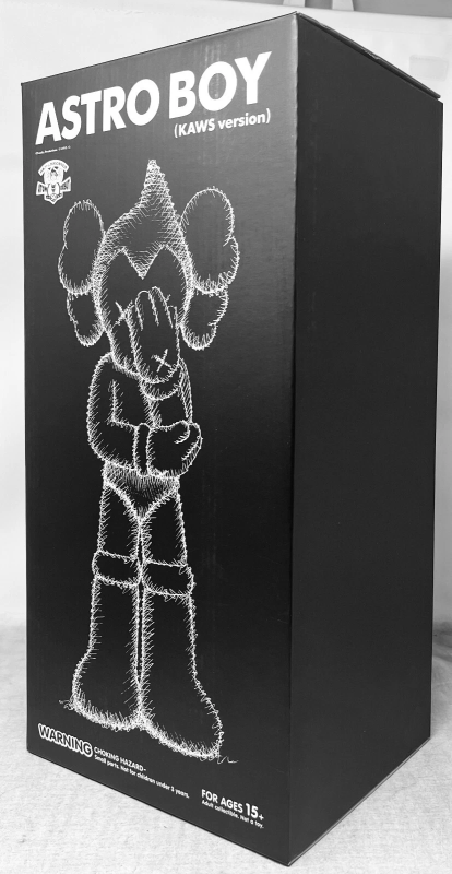KAWS ASTRO BOY AUTHENTIC 2013 MEDICOM TOYGREY BLACK