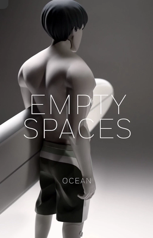KAWS COARSE TOYS OCEAN EMPTY SPACES LIMITED ED VINYL FIGURE