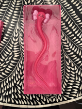 KAWS BENDY PINK FIGURE | ORIGINAL FAKE MEDICOM VINYL RARE
