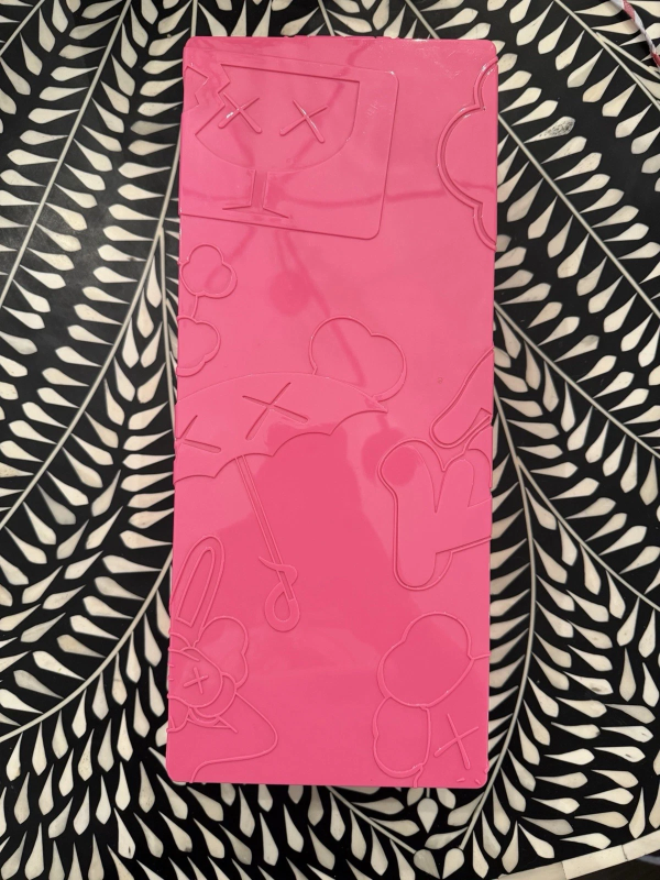 KAWS BENDY PINK FIGURE | ORIGINAL FAKE MEDICOM VINYL RARE
