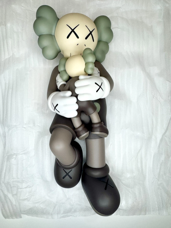 KAWS HOLIDAY SINGAPORE FIGURES FULL SET - BLACK, GREY, BROWN - NEW IN BOX