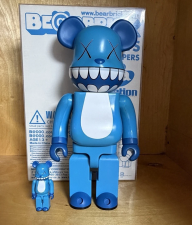 KAWS-NATION 400% & 100% KAWS CHOMPERS MEDICOM TOY BEARBRICK JAPAN