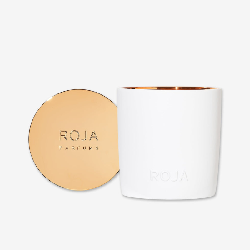 ROJA LONDON  TEA TIME IN THE CONSERVATORY GARDENIA AND JASMINE  1KG CANDLE
