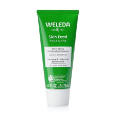 WELEDA SKIN FOOD NOURISHING OIL-TO-MILK FACE CLEANSER 2.5OZ WITH SUNFLOWER, CHAMOMILE PANSY