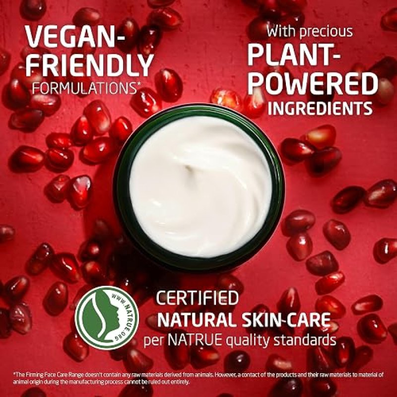 WELEDA PLUMPING FACE SERUM WITH PEPTIDES, POMEGRANATE MACA ROOT PLANT-BASED SKINCARE