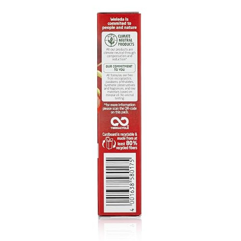 WELEDA PLUMPING EYE LIP CREAM WITH MACA ROOT PEPTIDES AND POMEGRANATE FOR FIRM SKIN