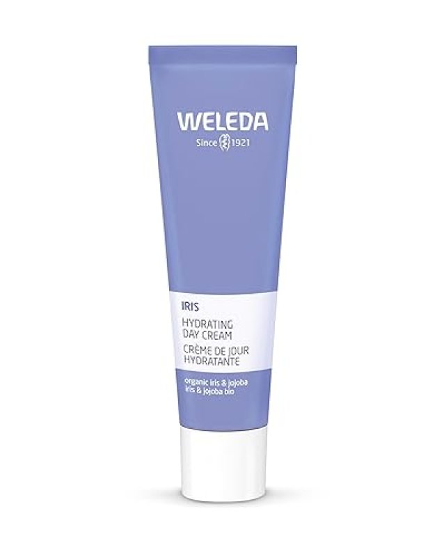 WELEDA HYDRATING DAY FACE CREAM 1OZ PLANT-BASED MOISTURIZER WITH IRIS ROOT JOJOBA OIL