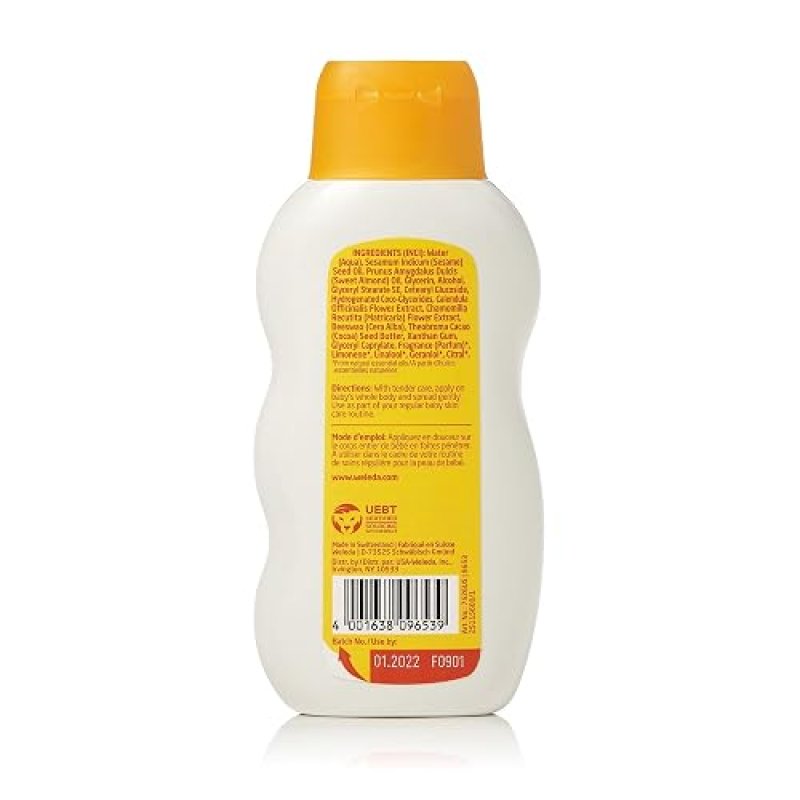 WELEDA BABY CALENDULA 3-PIECE SET 2-IN-1 SHAMPOO, BODY WASH LOTION VEGAN, CRUELTY-FREE