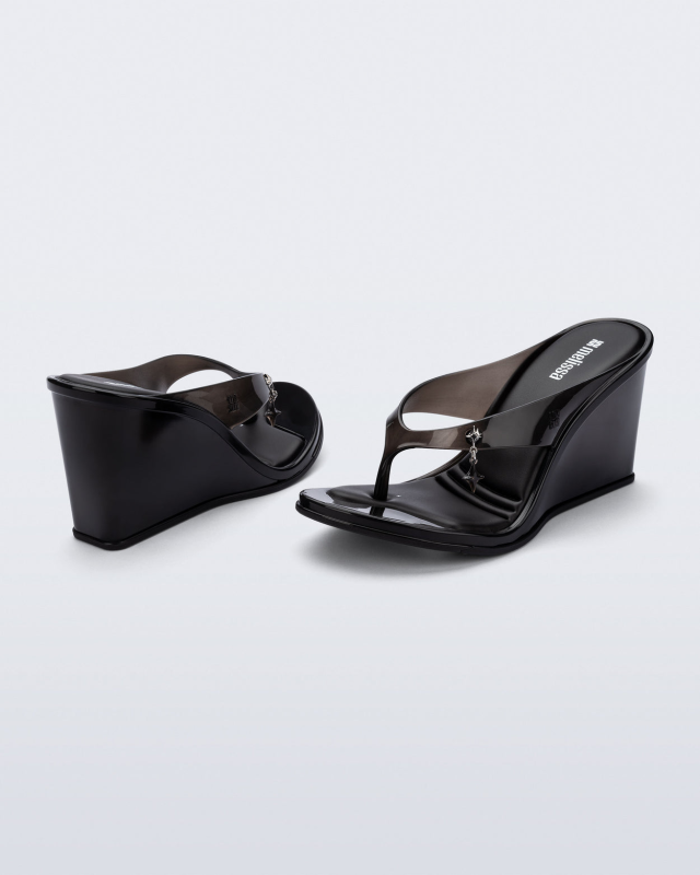 MELISSA NABEELA  CLEAR BLACK