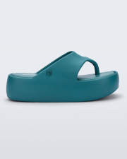 MELISSA FREE PLATFORM THONG  TEAL