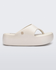 MELISSA FREE PLATFORM THONG  BEIGE