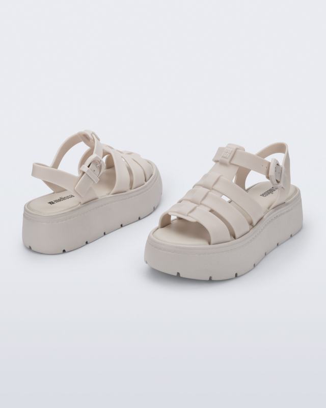 MELISSA UP PLATFORM  LIGHT BEIGE