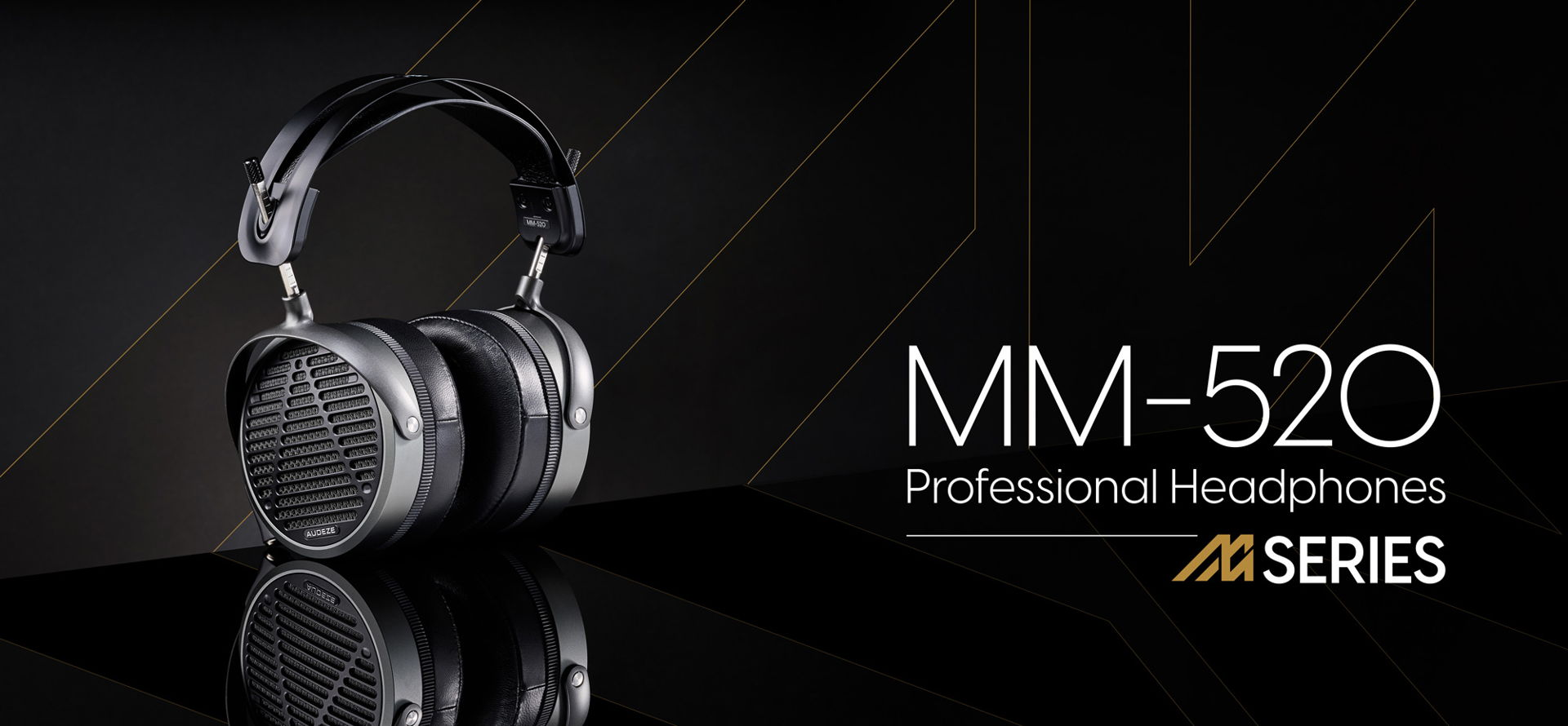 AUDEZE MM-520  OPEN-BACK PROFESSIONAL HEADPHONES