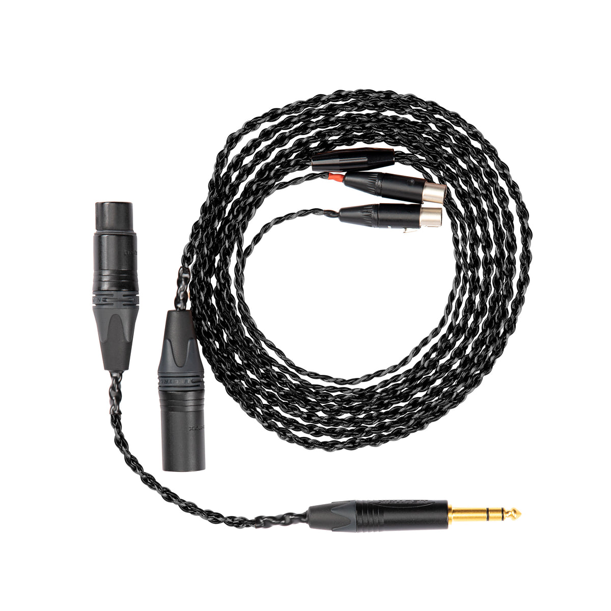 AUDEZE LCD STANDARD COMBO CABLE - BALANCED XLR WITH 1/4INCHES" SINGLE-ENDED ADAPTER