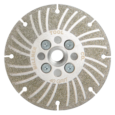 MILLNER HAUFEN ANGLE GRINDING WHEEL - ELECTROPLATED DIAMOND - 4 1/2" PLUS+
