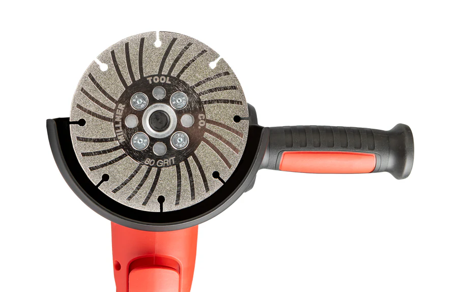 MILLNER HAUFEN ANGLE GRINDING WHEEL - ELECTROPLATED DIAMOND - 4 1/2" PLUS+