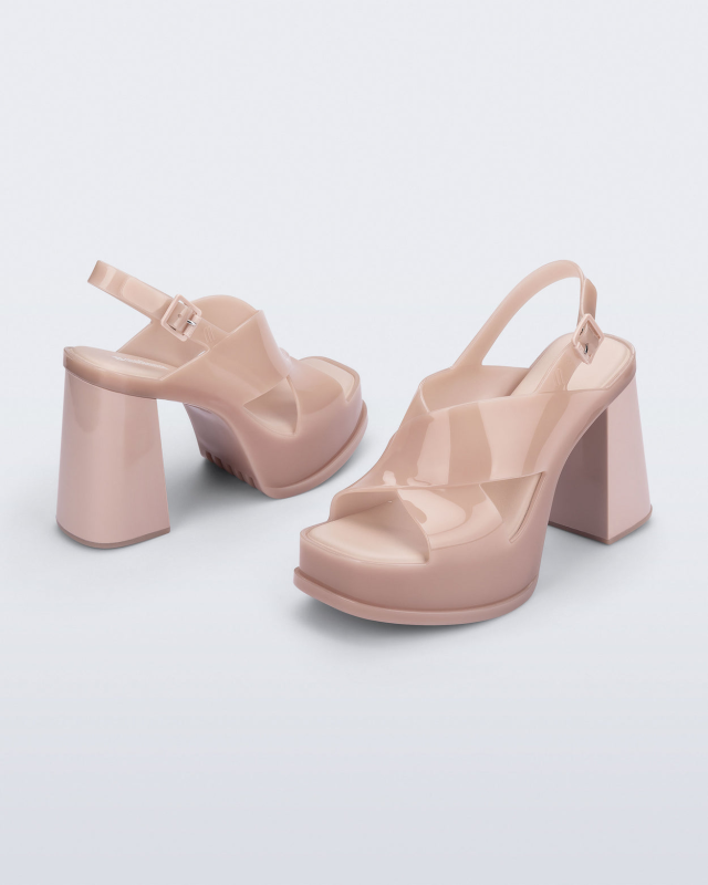 MELISSA DANCE HEEL MILKY PINK