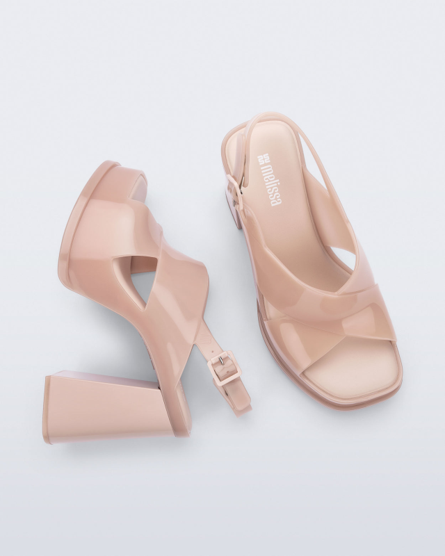 MELISSA DANCE HEEL MILKY PINK