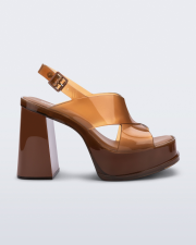 MELISSA DANCE HEEL  BROWN