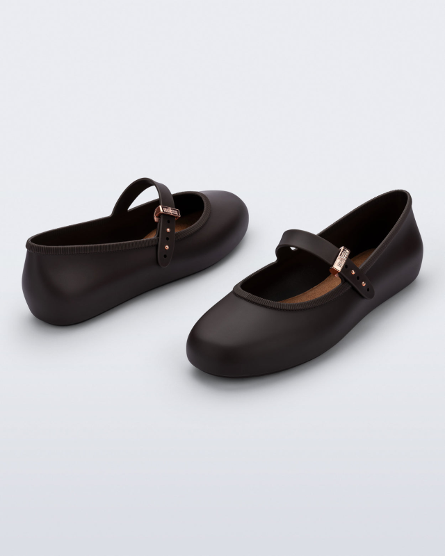 MELISSA SOFT BALLERINA  BROWN