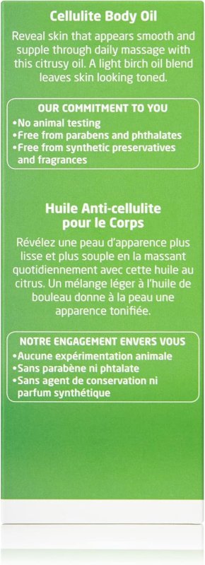 WELEDA BIRCH CELLULITE BODY OIL 3.4 OZ NATURAL PLANT-RICH OIL WITH BIRCH, ROSEMARY JOJOBA