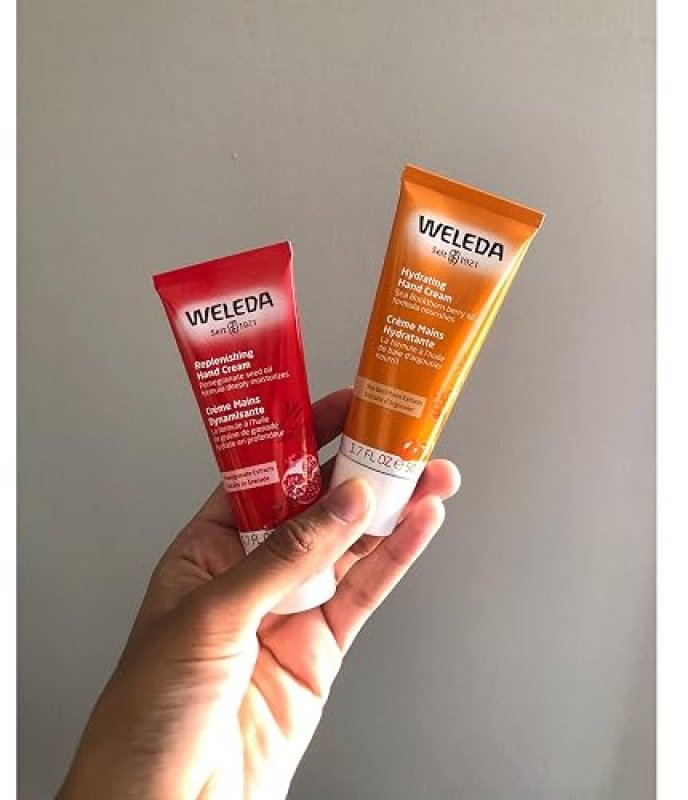 WELEDA SEA BUCKTHORN HAND CREAM 1.7 OZ NOURISHING MOISTURIZER FOR DRY HANDS