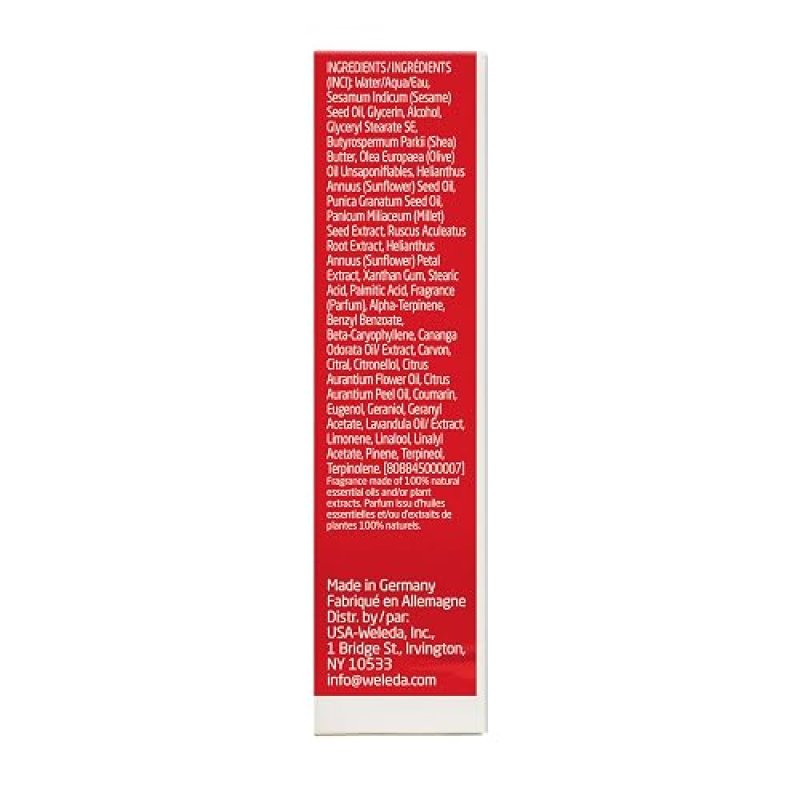 WELEDA POMEGRANATE REGENERATING HAND CREAM 1.7 OZ NOURISHING MOISTURIZER FOR DRY HANDS