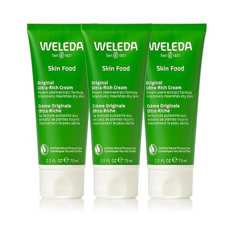 WELEDA SKIN FOOD ORIGINAL 3-PACK INTENSIVE MOISTURIZING CREAM FOR DRY SKIN
