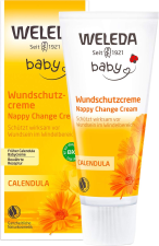 WELEDA BABY CALENDULA NAPPY CHANGE CREAM 75ML GENTLE DIAPER RASH PROTECTION CREAM