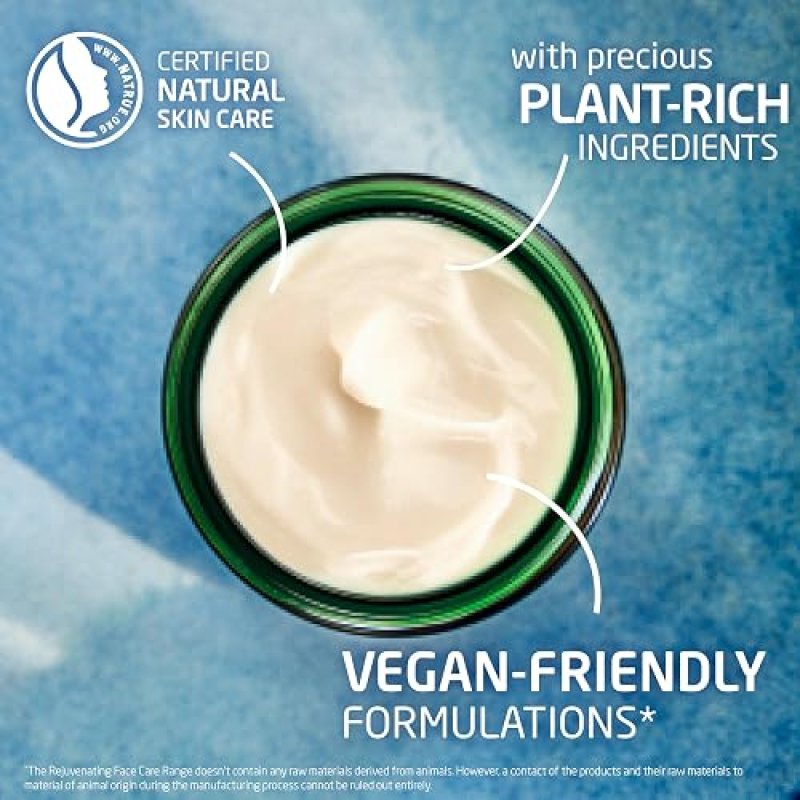 WELEDA REJUVENATING DAY CREAM 1.3 OZ PLANT-BASED MOISTURIZER WITH BLUE GENTIAN EDELWEISS