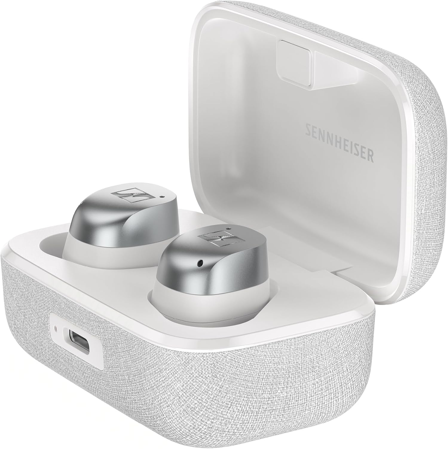 SENNHEISER MOMENTUM TRUE WIRELESS 4 EARBUDS WHITE SILVER HIGH-QUALITY WIRELESS AUDIO