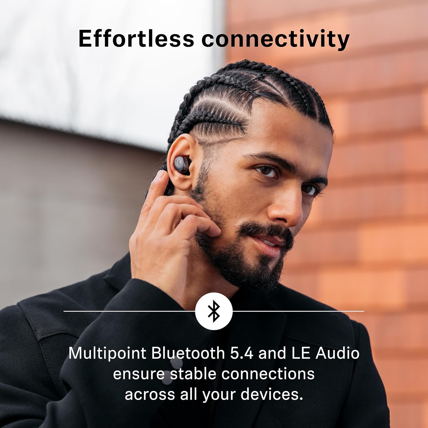 SENNHEISER MOMENTUM TRUE WIRELESS 4 EARBUDS WHITE SILVER HIGH-QUALITY WIRELESS AUDIO
