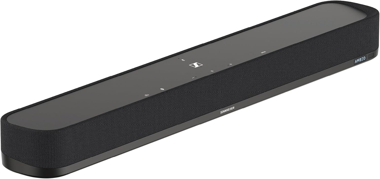 SENNHEISER AMBEO MINI SOUNDBAR COMPACT HIGH-QUALITY SURROUND SOUND SYSTEM
