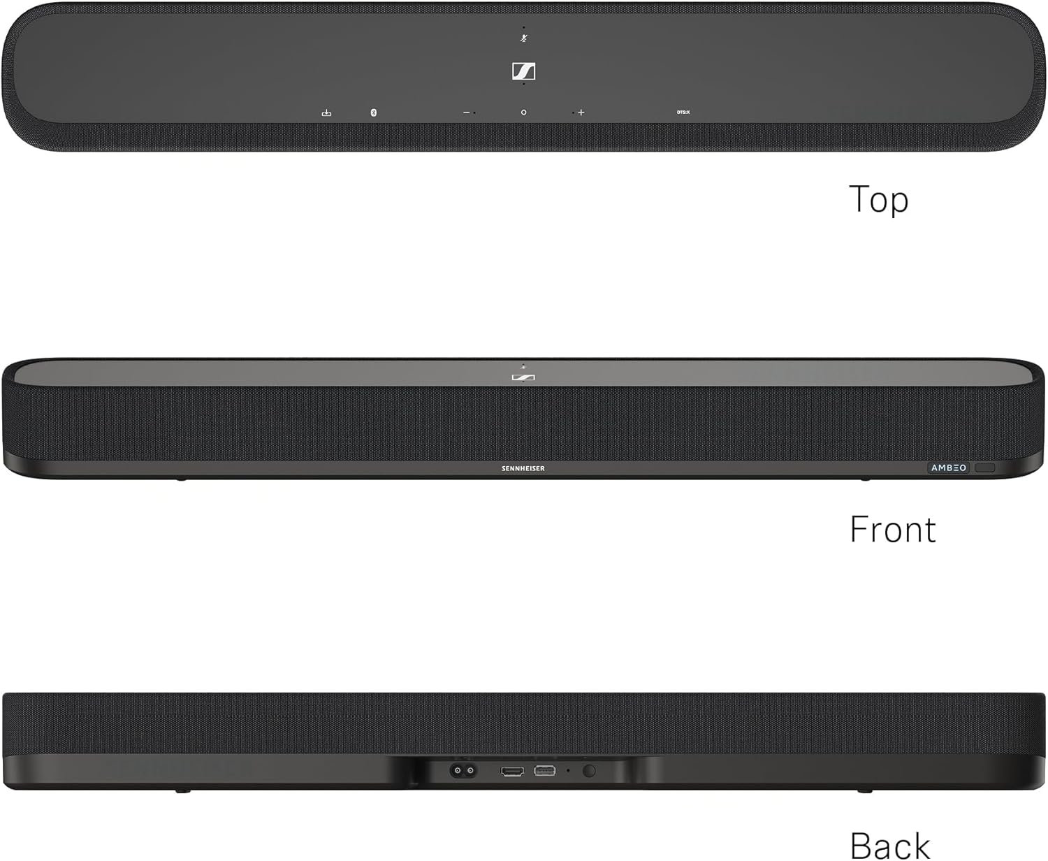 SENNHEISER AMBEO MINI SOUNDBAR COMPACT HIGH-QUALITY SURROUND SOUND SYSTEM