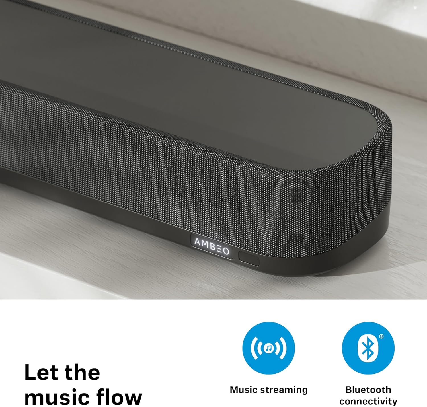 SENNHEISER AMBEO MINI SOUNDBAR COMPACT HIGH-QUALITY SURROUND SOUND SYSTEM