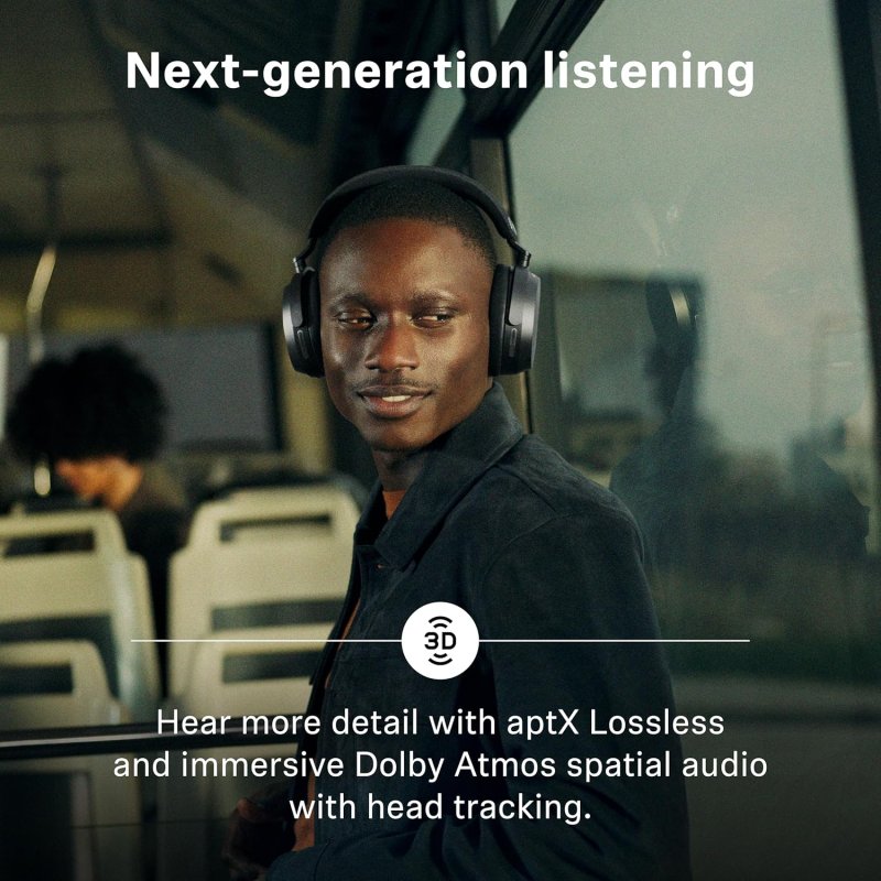 SENNHEISER MOMENTUM 5 WIRELESS NOISE CANCELLING HEADPHONES WITH BLUETOOTH, ANC 57H BATTERY