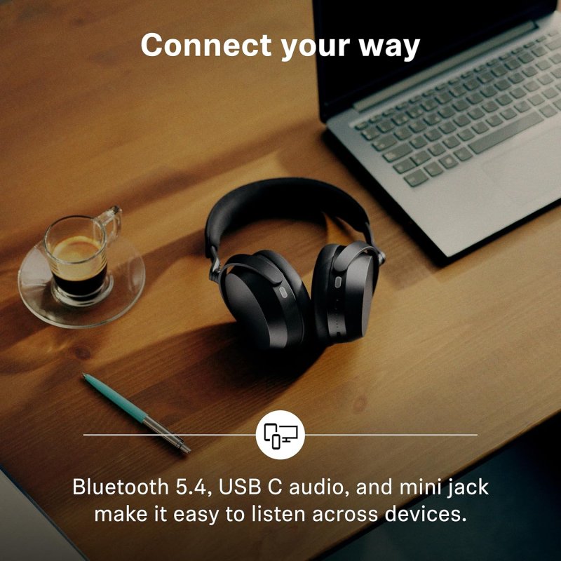 SENNHEISER MOMENTUM 5 WIRELESS NOISE CANCELLING HEADPHONES WITH BLUETOOTH, ANC 57H BATTERY