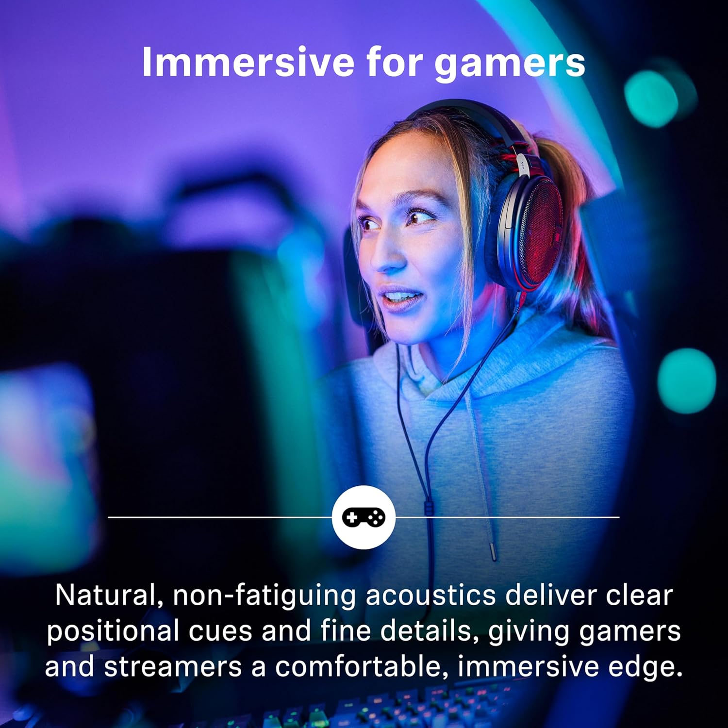 SENNHEISER HD660S2 OPEN-BACK AUDIOPHILE HEADPHONES HIGH-FIDELITY SOUND, COMFORTABLE FIT
